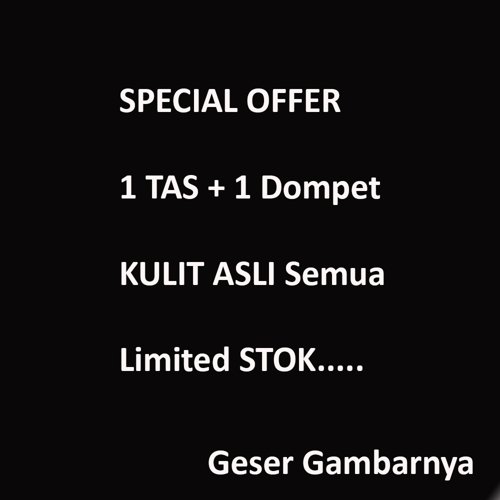 Tas Selempang  Kulit asli terbaru PROMO