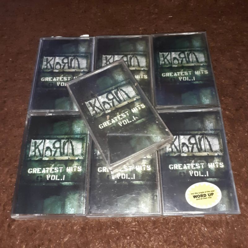 Kaset KORN - Greatest Hits Vol 1