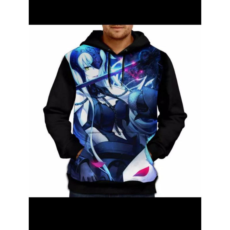 jaket Hoodie 3D Fullprint Anime Jeanne Arc Alter