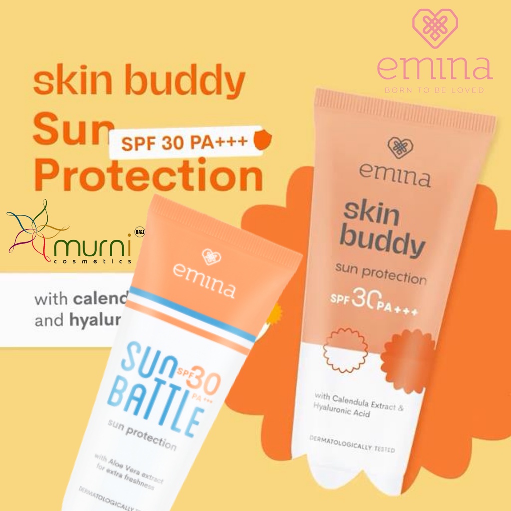 EMINA SUN BATTLE SPF30 PA+++ | SKIN BUDDY SUN PROTECTION SPF30 PA+++ 60ml