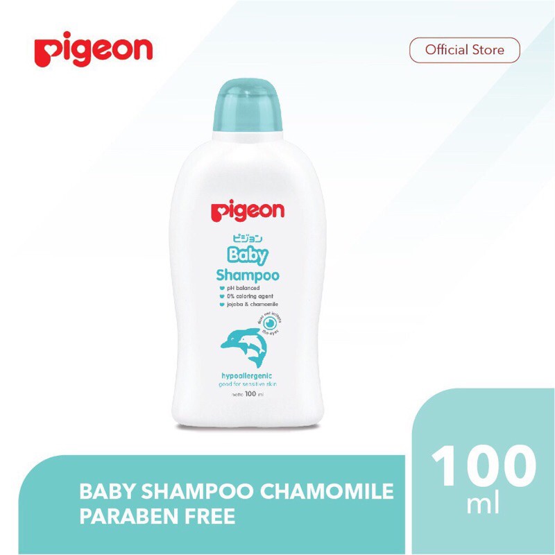 Pigeon Baby Shampoo Chamomile Kemasan 100ml/Shampo Bayi SNI 100% Aman/Perlengkapan Bayi Harga MURAH