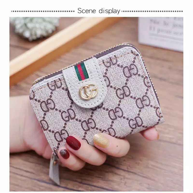 ( Fy ) COD DOMPET WANITA  G01 DOMPET IMPORT MOTIF GD LIPAT MURAH ORIGINAL DOMPET MINI