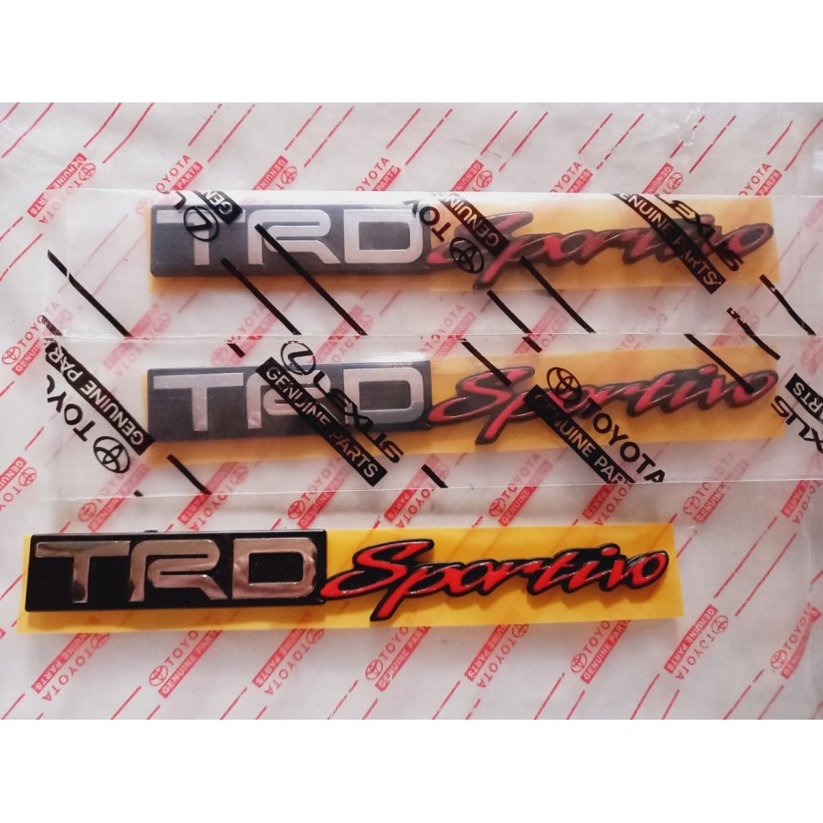 Emblem TRD Sportivo Original