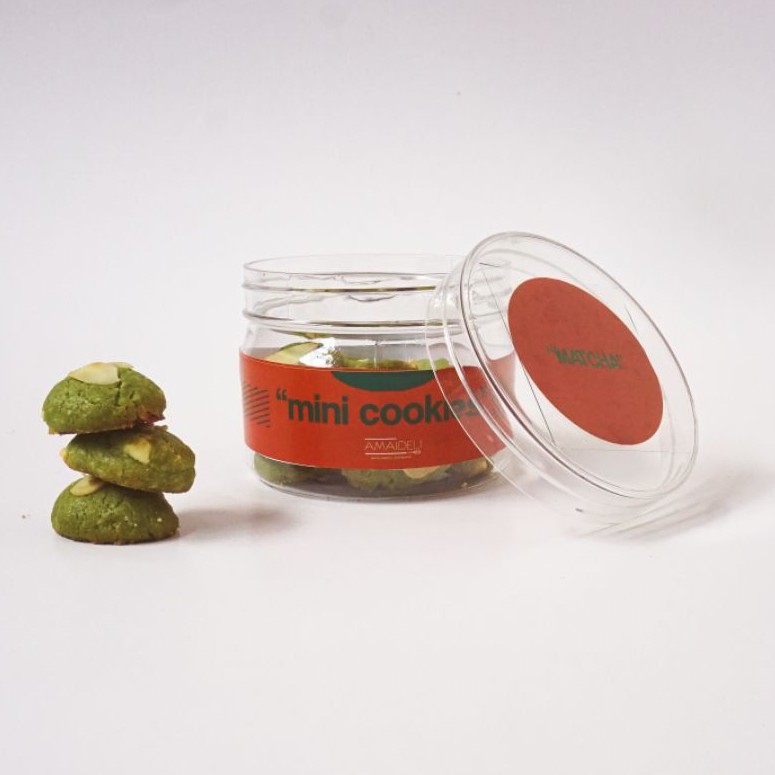 

Mini Cookies Almond Matcha