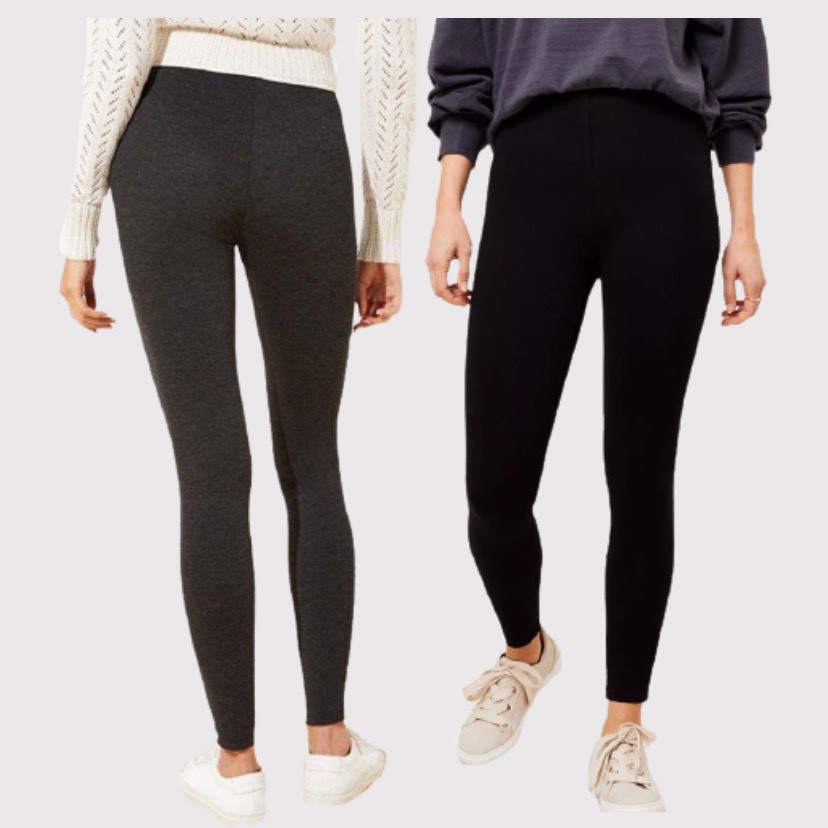 LFT Celana Wanita Ponte Legging Gray Black