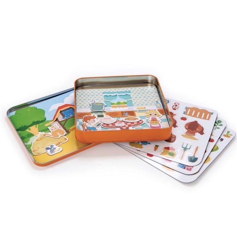 magnetic puzzle carry on puzzle mainan edukasi anak