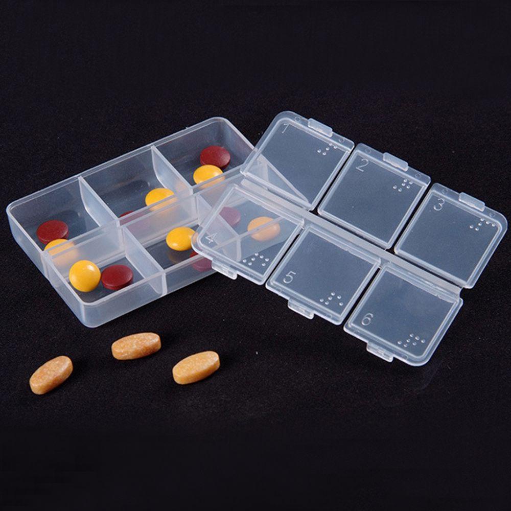 Solighter Pill Box Kotak Wadah Tablet Case Plastik Rumah