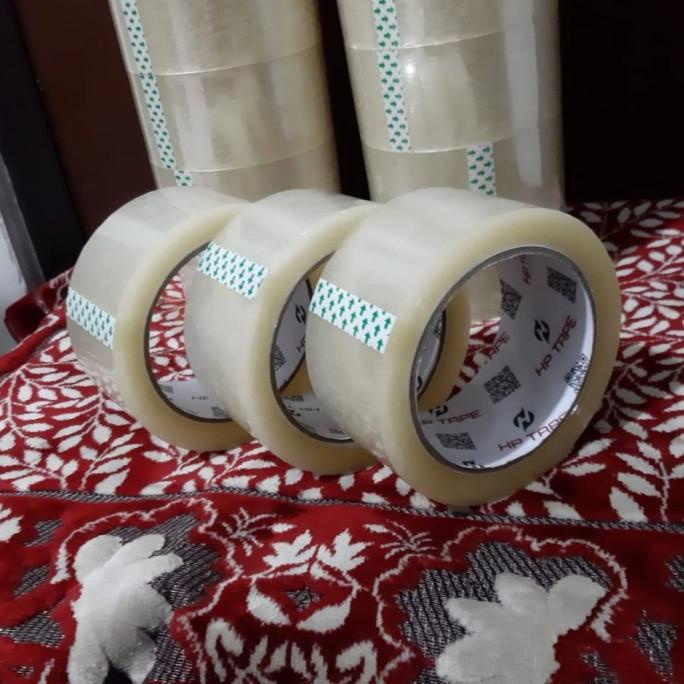 

[ varostore90 ] PROMO LAKBAN 48 MM X 90 YARD HOKI HP TAPE HUSUS GOJEK/GRAB 1DUS=72ROL