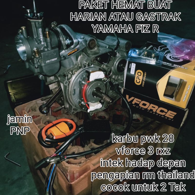 Pengapian Rm85 Pnp FizR Set Karburator Set Manifold
