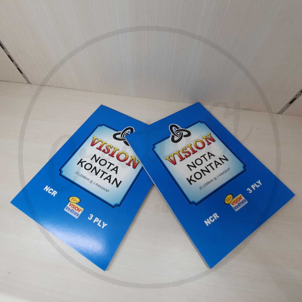 

VISION Nota Ncr 3 Ply Besar VISION A5 15 Cm X 21 Cm