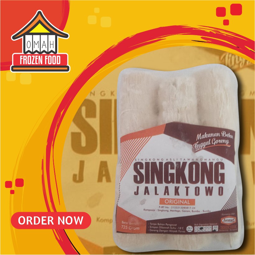 

Singkong Jalaktowo Original (NON COD DILUAR KOTA JATENG)