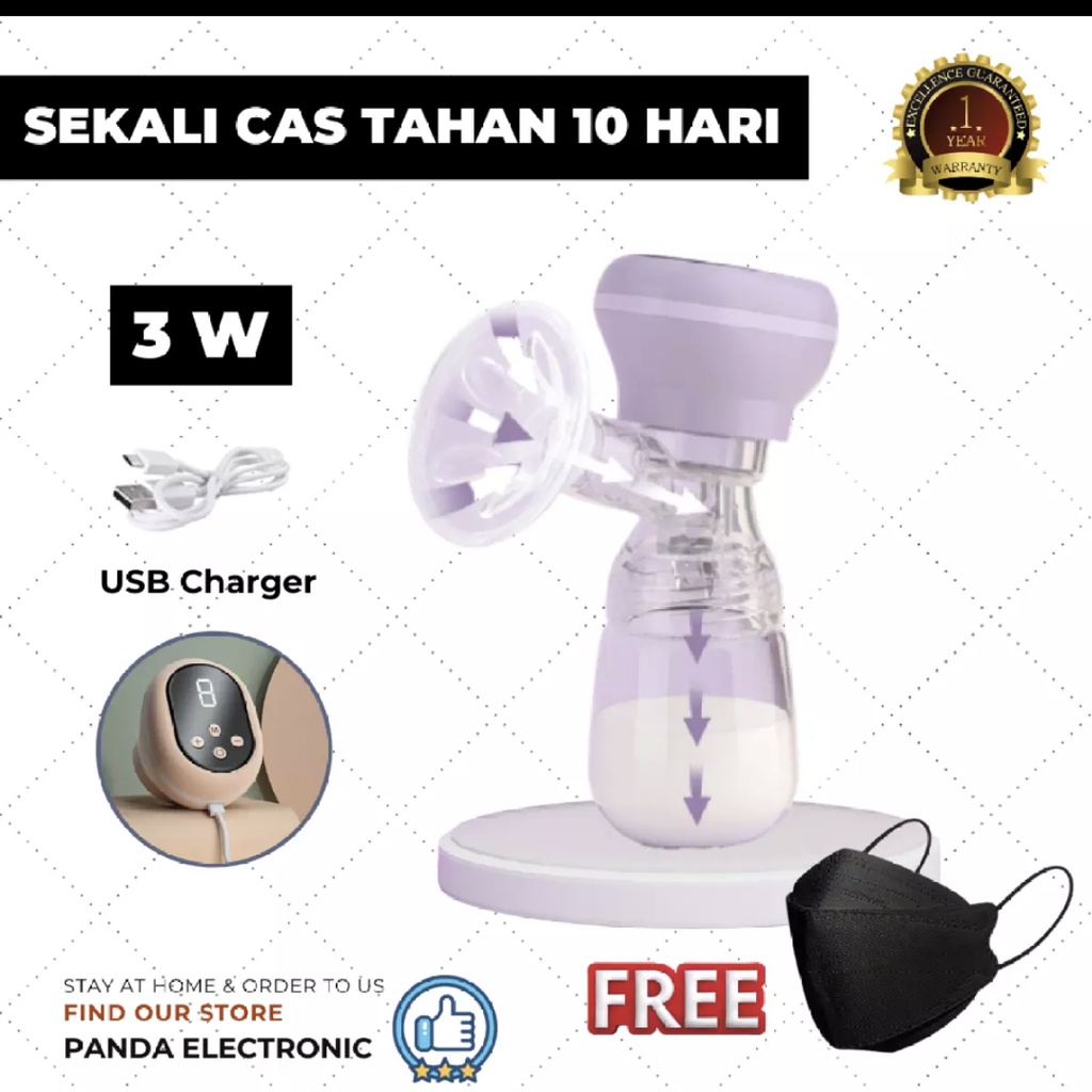 *Fujiyama*  Breast Pump Breast Pump Electric Portable Breast Pump Rechargeable Breast Pump electric breast pump electric real electric breast pump electric breast pump USB Milk Pumps electric breast pump