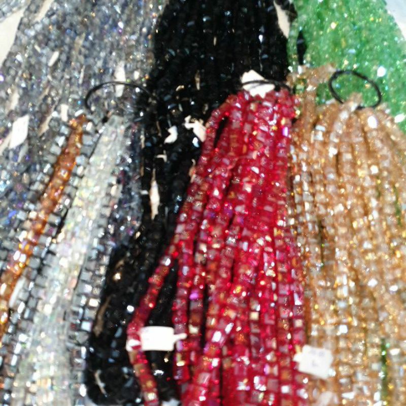 Kristal copy swarovski kubus premium 8mm