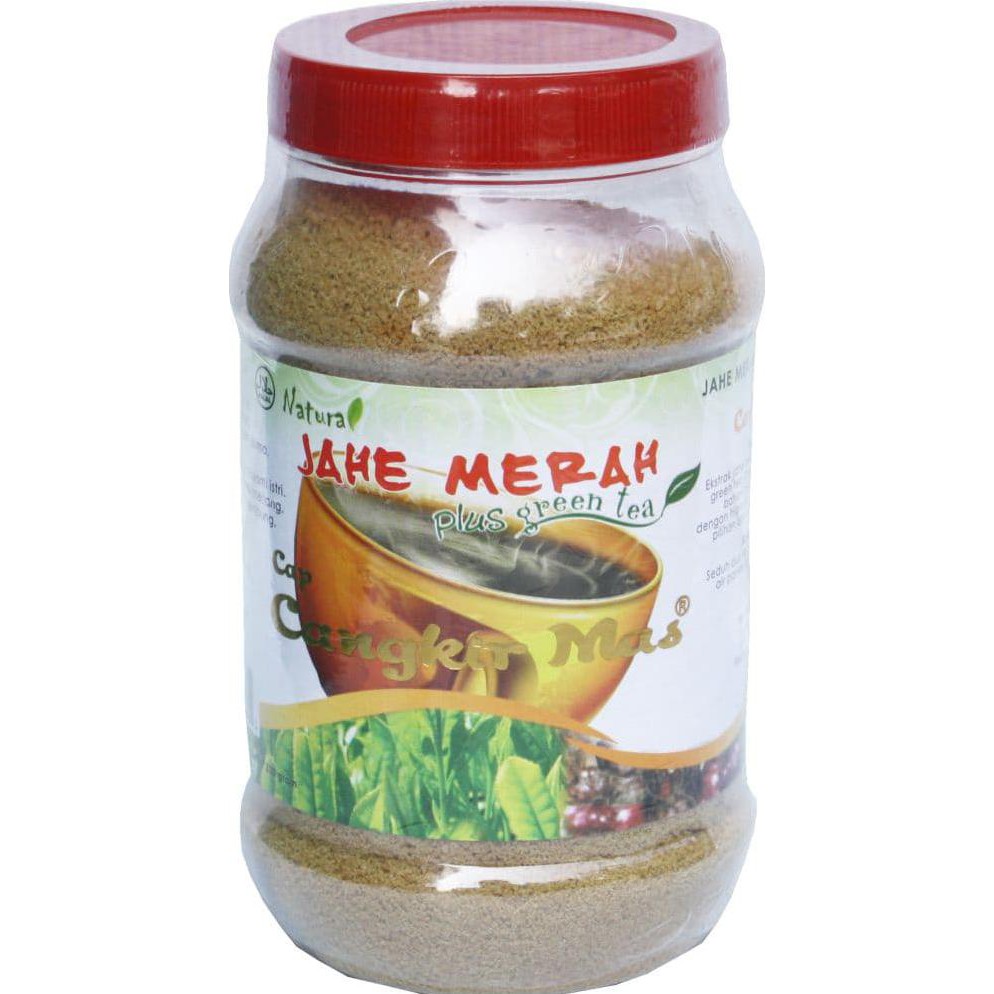 

Jahe Merah Cangkir mas plus Teh Hijau (Grentea)