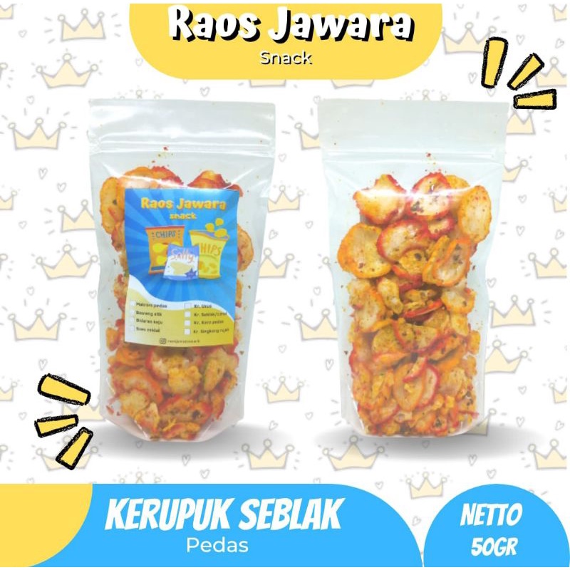 

KERUPUKSEBLAK//BERATBERSIH50g