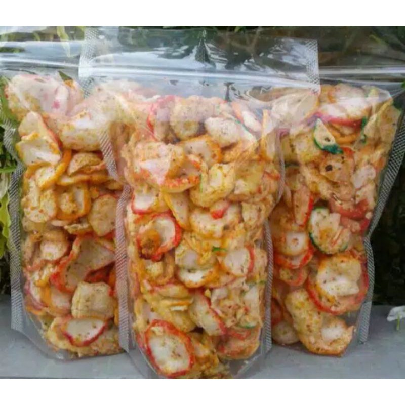 

krupuk seblak bantat gurih pedas/ krupuk seblak kriuk extra cikur