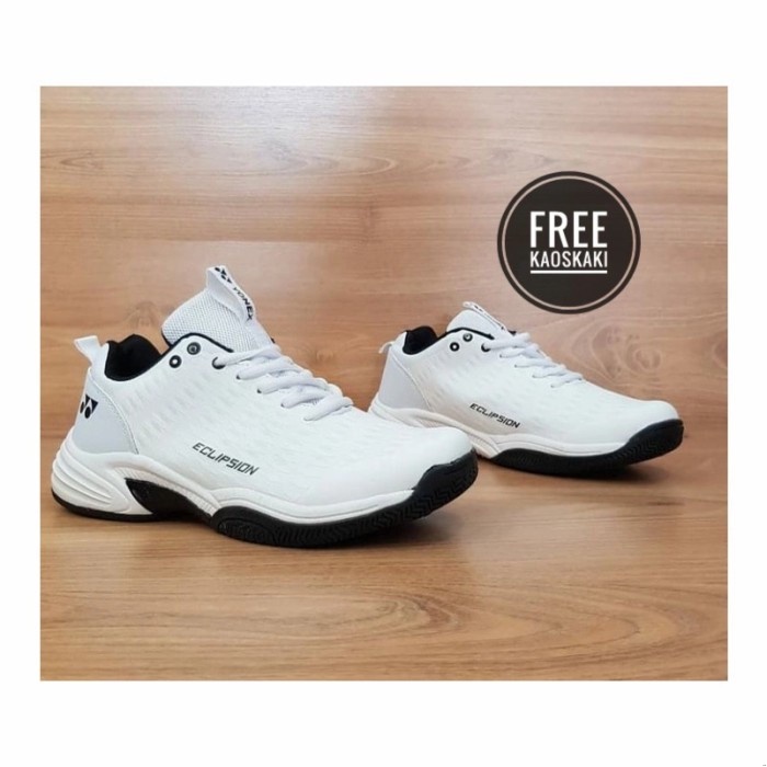 Sepatu Badminton Yonex Original Sepatu Tenis Raket Bulutangkis - Putih 39