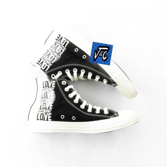 Sepatu Converse Chuck Taylor All Star Love Fearlessly Hi Murah