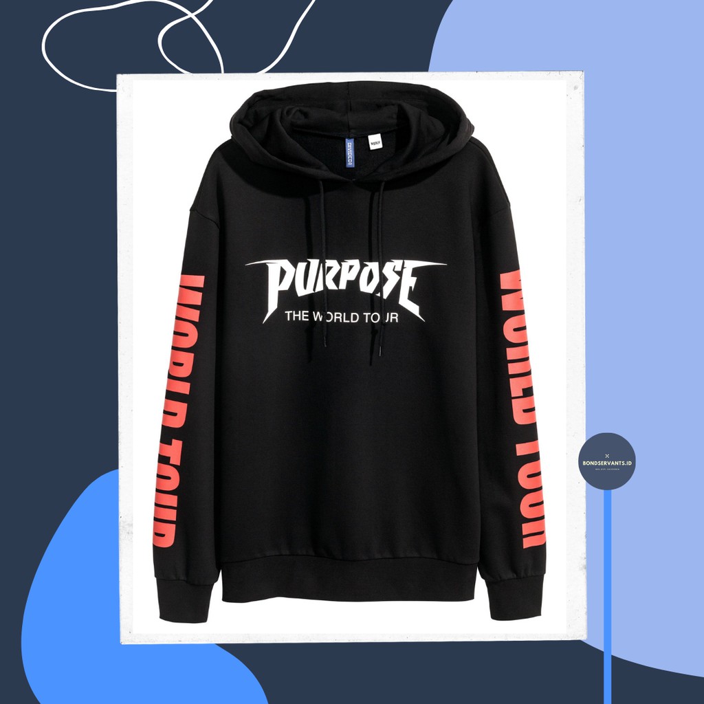 HOODIE HnM PURPOSE TOUR JUSTIN BIEBER ORIGINAL