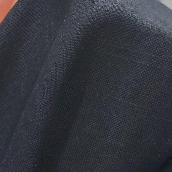 Kain Linen/Katun Import/Bahan Slub/Cotton Stripe/Linen Polos 080