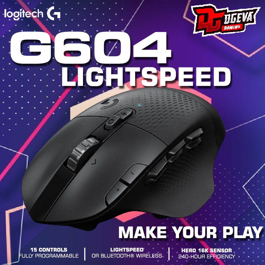 Logitech G604 Lightspeed Wireless Mouse Gaming