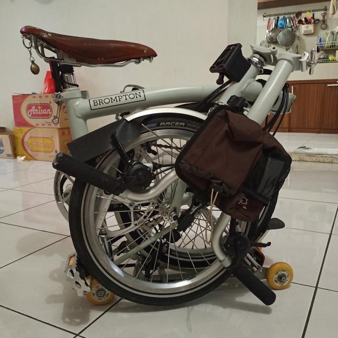 Brompton M6R Papyrus White