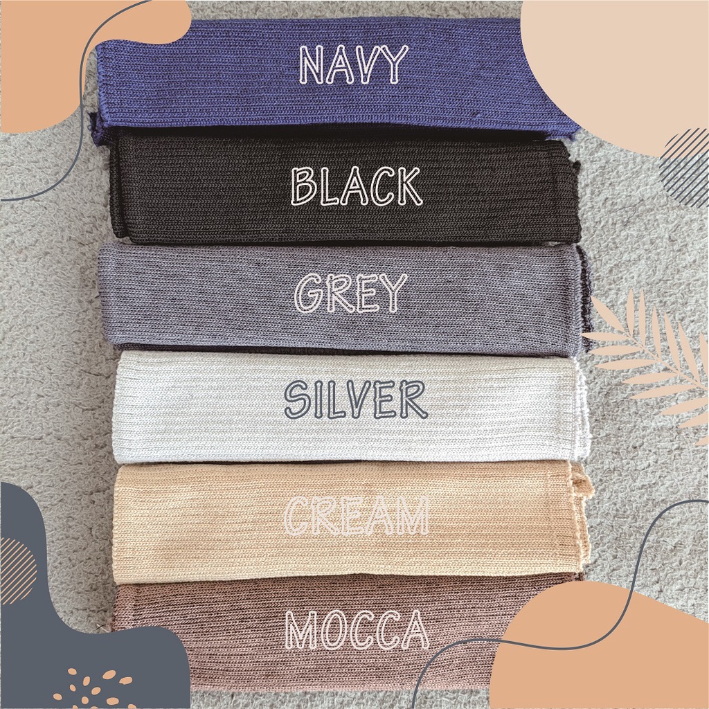 [BISA COD] Bandana Rajut Premium / Ciput Rajut Premium Anti Budeg