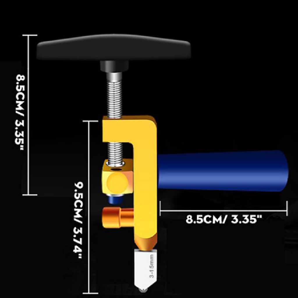 Set Alat Pemotong Kaca / Keramik Manual Multifungsi