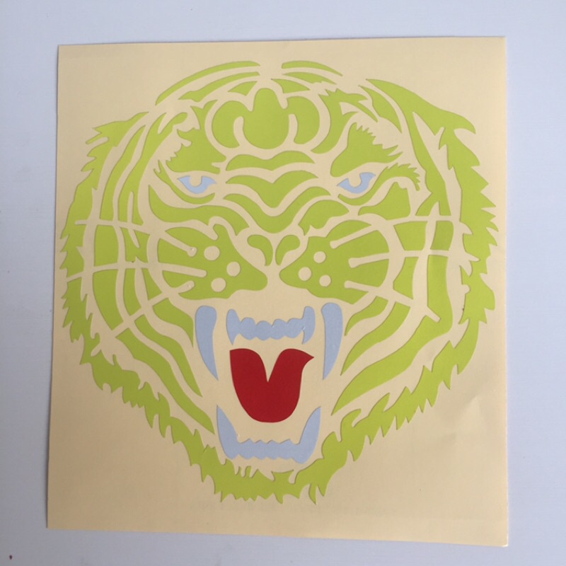 STIKER MOBIL/MOTOR STICKER CUTTING KEPALA MACAN TERMURAH