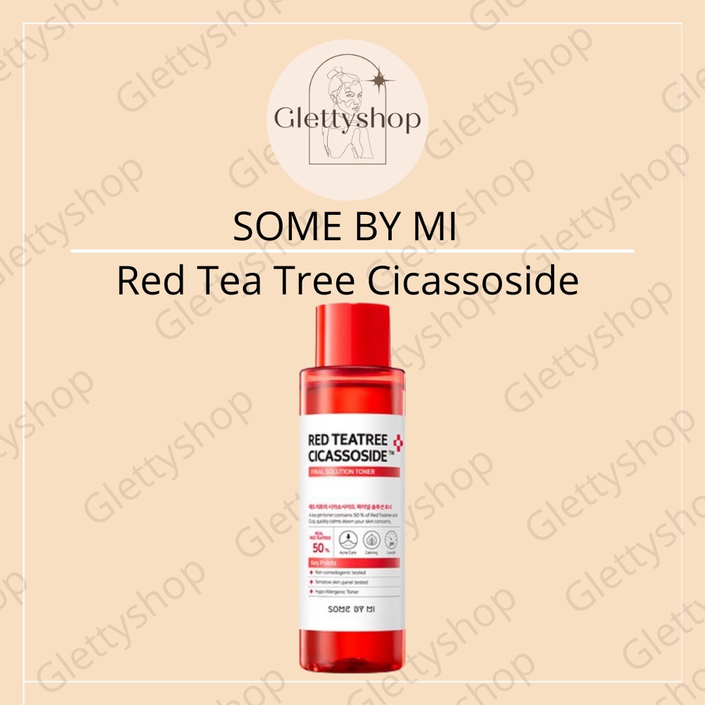 [CUCI GUDANG] SOME BY MI RED TEE TREE CICASOSSIDE TONER 150 ML ORIGINAL