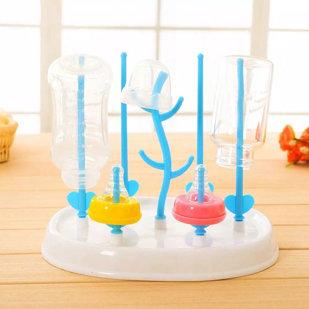 Rak Baby Bottle Dryer Rack Cleaning Tempat Pengering Botol Susu Bayi Perlengkapan baru lahir Newborn