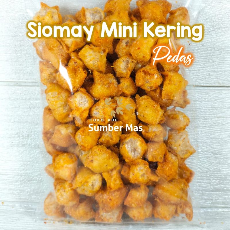 SIOMAY KERING 250 gr / SIOMAY GORENG / BALADO / PEDES / SIOMAY MINI