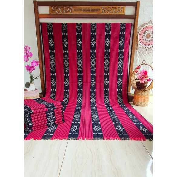 KAIN TENUN BLANKET MOTIF SUMBA TORAJA NTT ASLI TENUN JEPARA