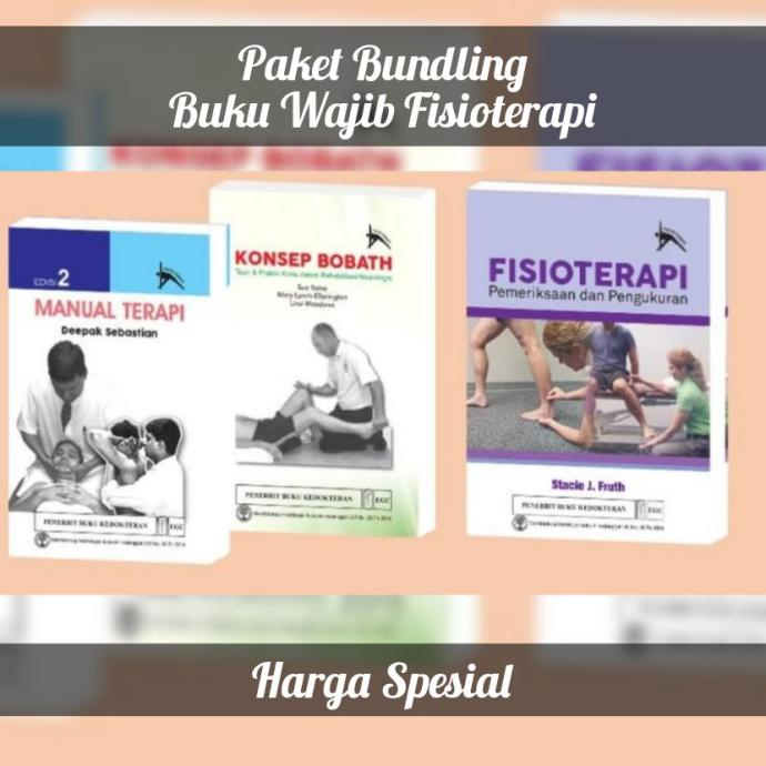 Buku Fisioterapi - konsep bobath - manual terapi - pemeriksaan & pengu