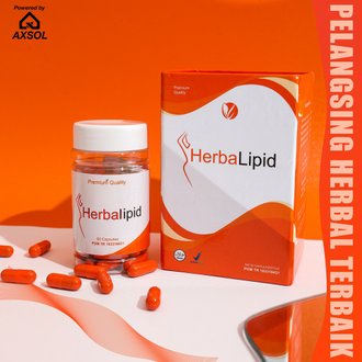 BISA COD | Herbalipid Slimming Original 100% Asli Obat Pelangsing