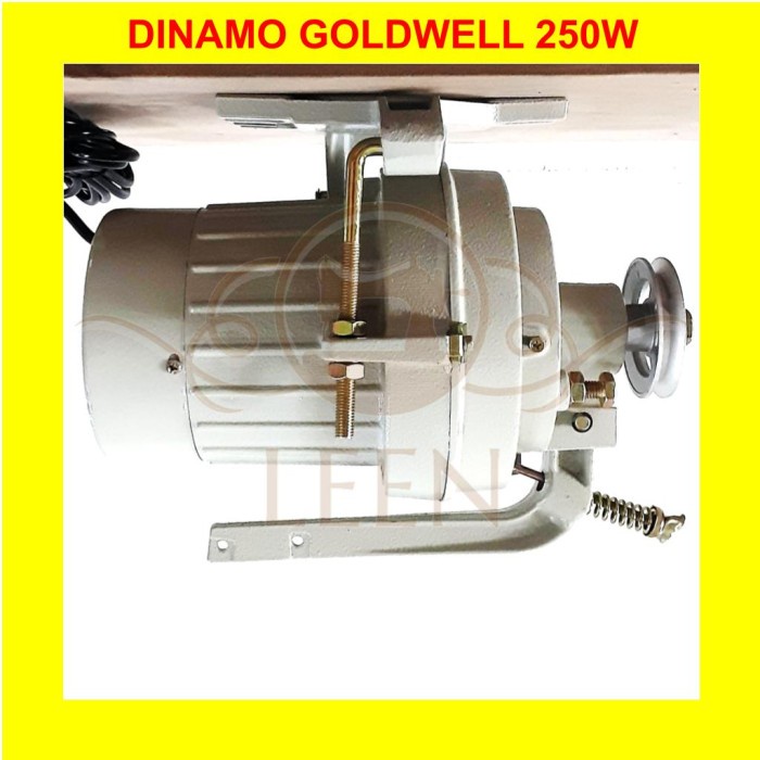 Dinamo Mesin Jahit Industri GOLDWELL 250W 250 Watt Clutch Motor LEEN