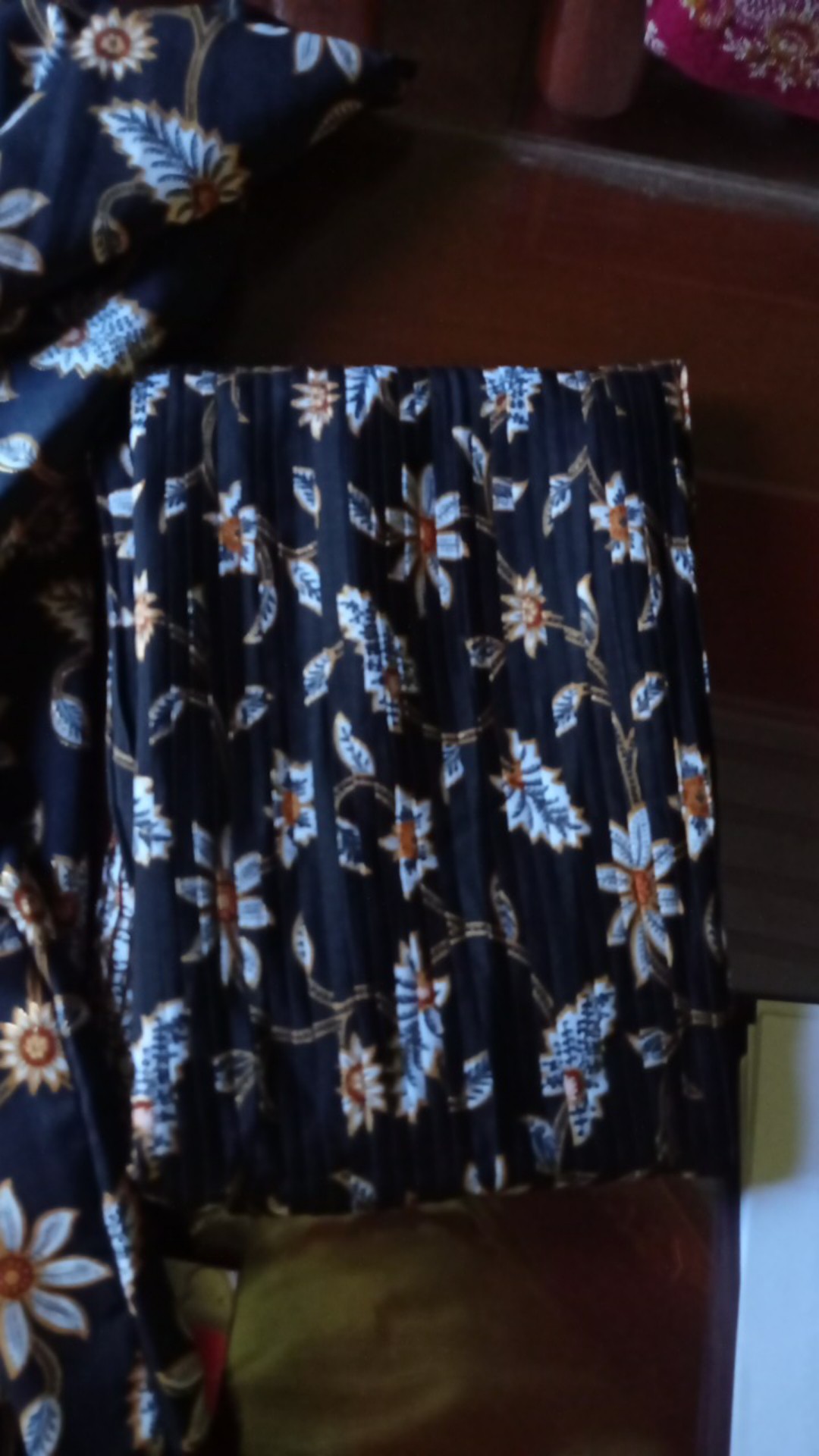 Wm>couple Batik Lengan Panjang Hem Lengan Panjang Couple Keluarga Couple Paya Gold