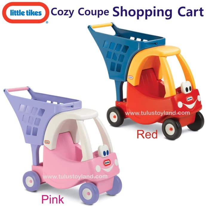 little tikes cozy coupe shopping cart pink