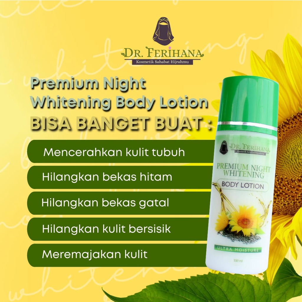 BUNDLING PREMIUM DAY WHITENING BODY LOTION + PREMIUM NIGHT WHITENING BODY LOTION + ARMPIT CREAM