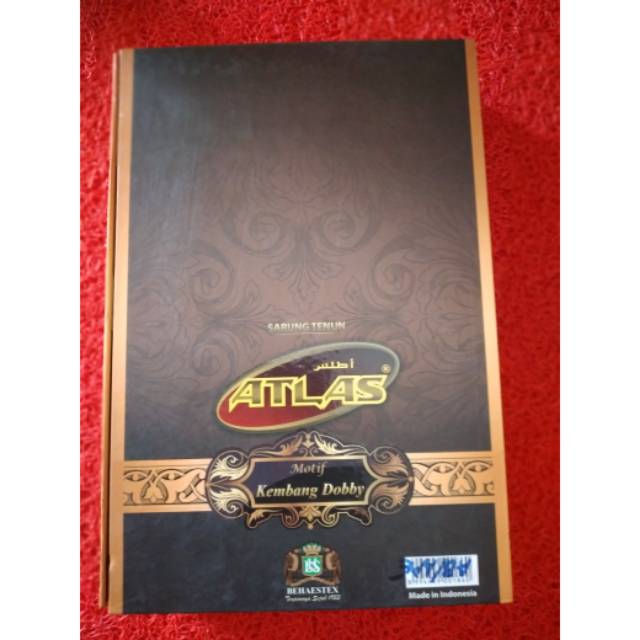 Sarung Tenun Atlas- Motif Kembang Dobby