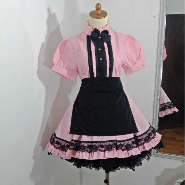 Bodyline maid pink
