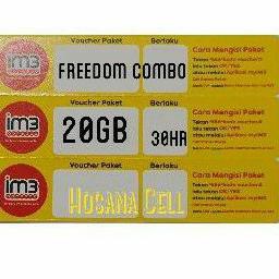 N40F Indosat dom Combo 20GB VC SCS