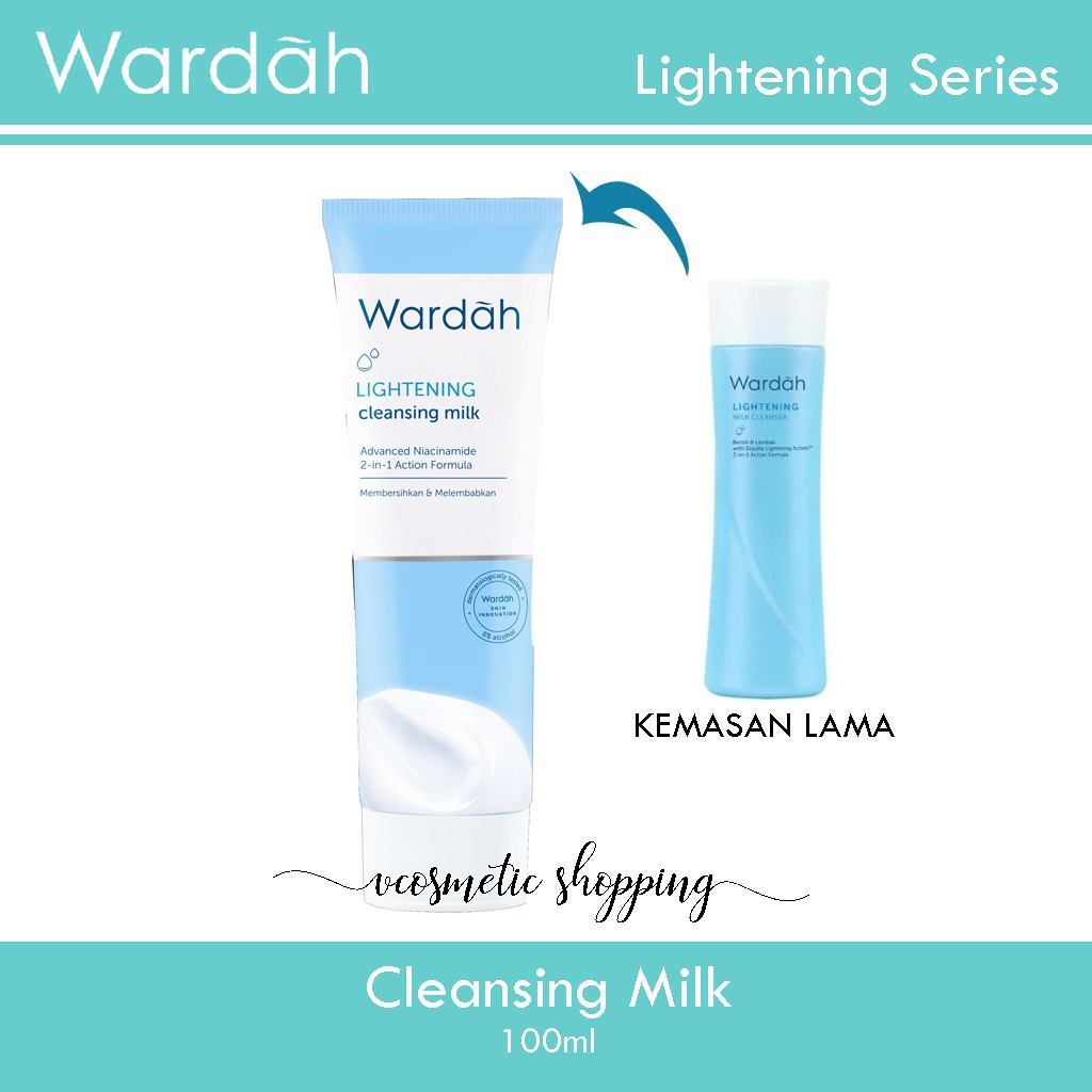 Wardah Lightening Cleansing Milk 100Ml