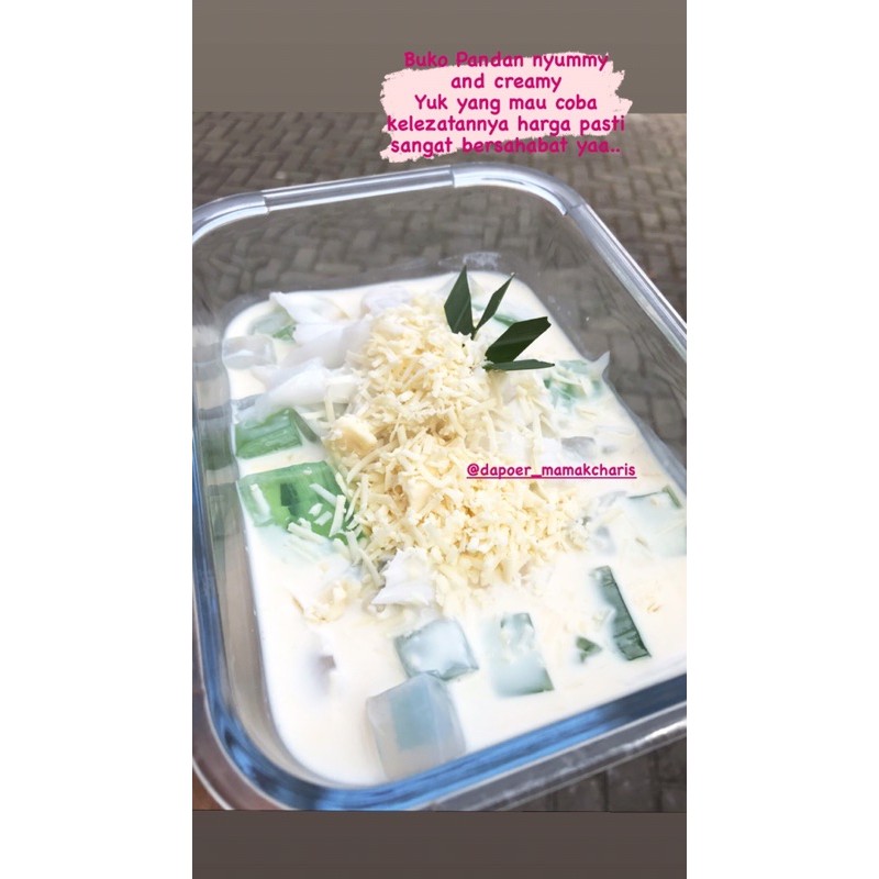 

Dessert Buko Pandan Filipina enak banget dan creamy