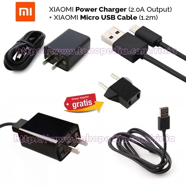 Xiaomi Travel Charger / Charger Xiaomi Ori Original 100%