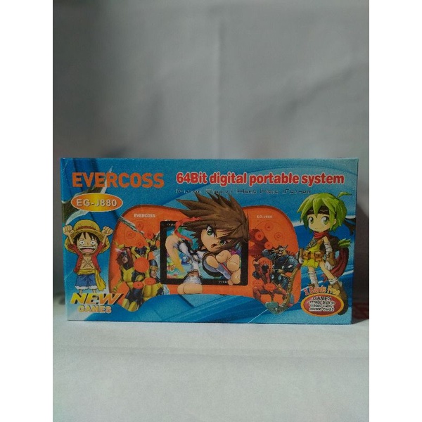 PVP Sega Game Portable EVERCOSS/Game Anak anak Modern