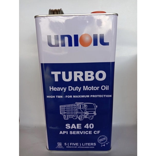 OLI UNIOIL TURBO DIESEL (SAE 40) | 5 Liter
