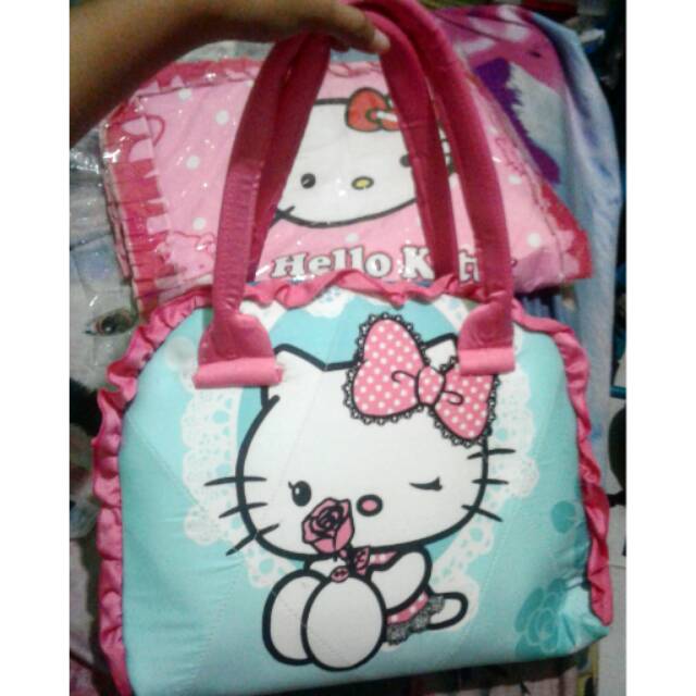 Mukena anak karakter premium mukena hello kitty
