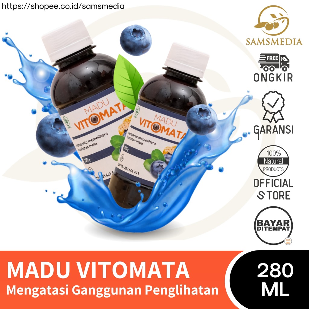 Obat Mata Minus Madu Vitomata Obat Herbal Mata Mines Mata Merah Berair katarak Glukoma