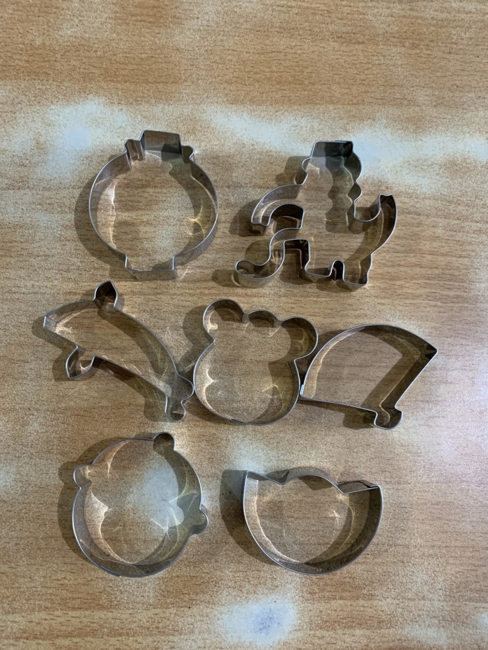 

Cutter imlek (2) set 7 pc / lunar